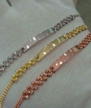 Schildarmband sterlingsilber 925