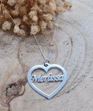 Herznamenskette sterlingsilber 925