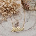 Personalisierte Namenskette sterlingsilber 925