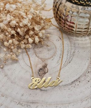 Personalisierte Namenskette sterlingsilber 925