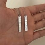 Partner anhängerkette sterlingsilber 925