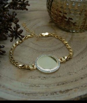 Gersten Gravur Armkette Sterlingsilber 925