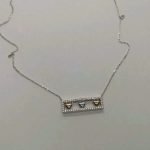 Bewegliche Herz Anhängerkette sterlingsilber 925