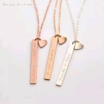 Gravurplatte Anhängerkette sterlingsilber 925