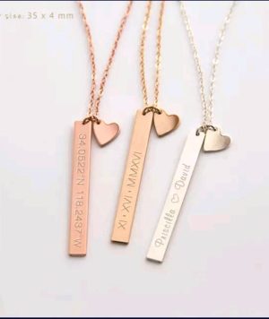 Gravurplatte Anhängerkette sterlingsilber 925