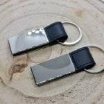 Schlüsselanhänger edehlstahl mit Wunschgravur