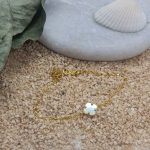 Kleeblatt Opal Armband sterlingsilber 925