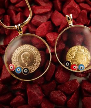 Anhängerkette echt Gold 14k 585