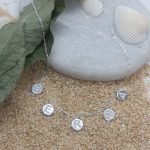 Zikrona plättchen Buchstabenkette sterlingsilber 925