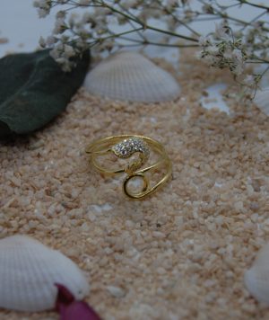 Pin Nagel Ring sterlingsilber 925