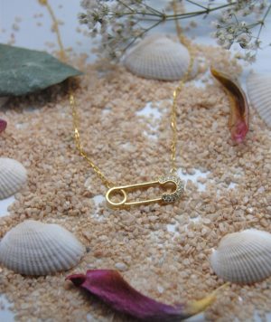 Pin Halskette sterlingsilber 925