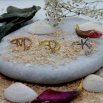 Buchstaben Diamond Ring sterlingsilber 925