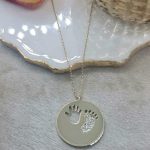 Schickes Anhängerkette echt gold 14k 585