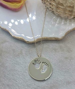 Schickes Anhängerkette echt gold 14k 585