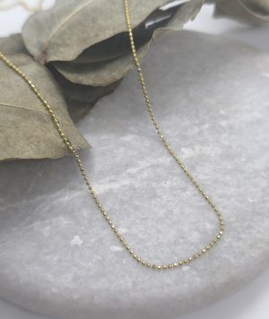 Edle Kugelkette aus 14 Karat (585) Echtgold